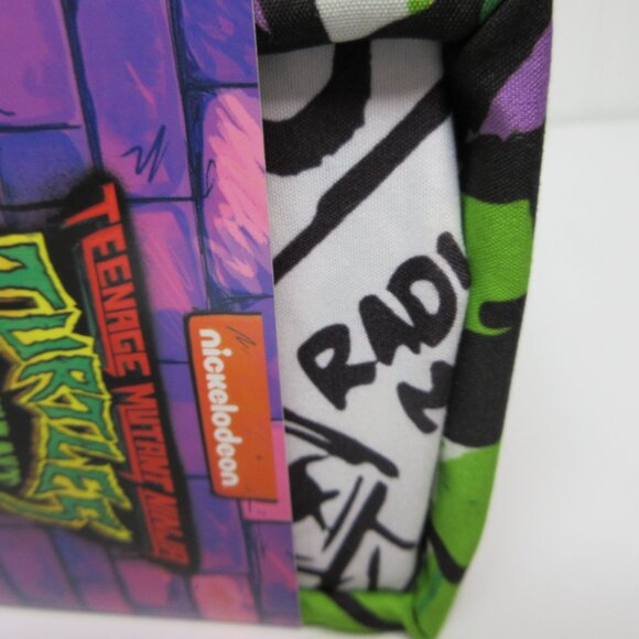 Teenage Mutant Ninja Turtles Kids Twin Sheet Set 3Pcs Nickelodeon White Green - Picture 3 of 9